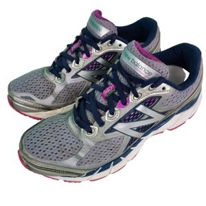 New Balance 940v3 running shoes, women's size 7, grey with blue trim
